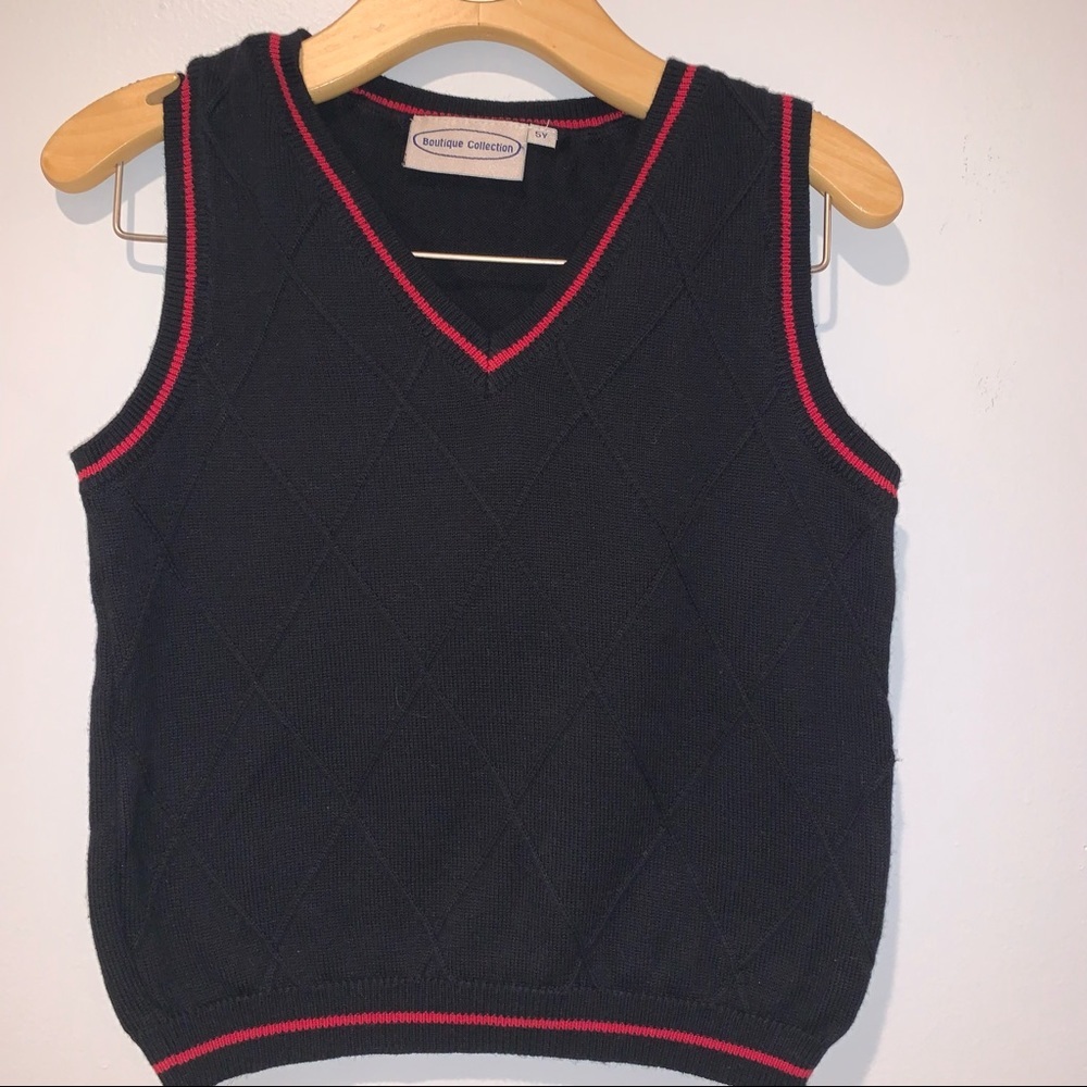 Boutique collection boys  sweater vest